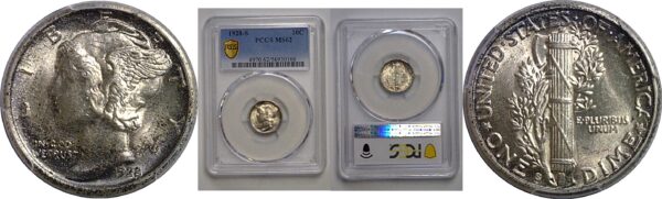1928-S Mercury Dime   PCGS MS-62