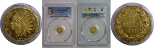 1875 50c California Fractional Gold  BG-934   PCGS MS-64