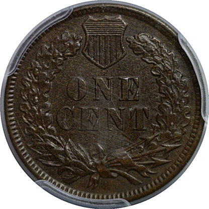 1874 Indian Head Cent   PCGS AU-55 - Image 3