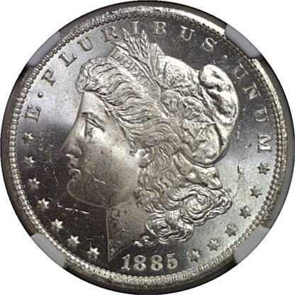 1885-CC Morgan Dollar   NGC MS-65 - Image 2