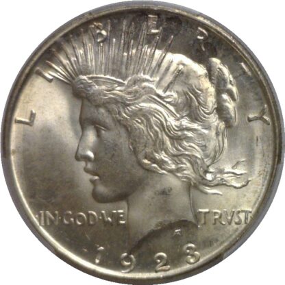 1923-D Peace Dollar    PCGS MS-66 - Image 2