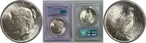 1927 Peace Dollar   PCGS MS-64  CAC