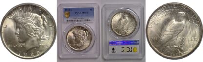 1923-D Peace Dollar    PCGS MS-66