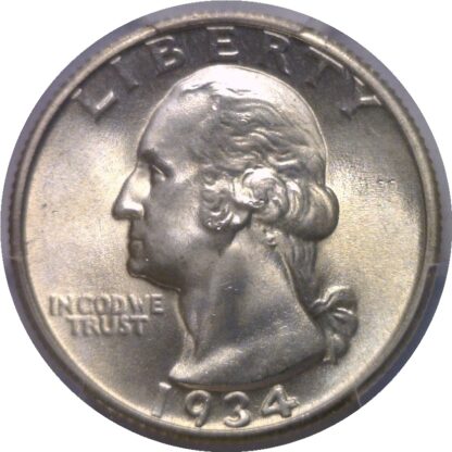1934 Washington Quarter   PCGS MS-66 - Image 2