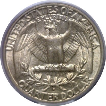 1932-D Washington Quarter    PCGS AU-58 - Image 3