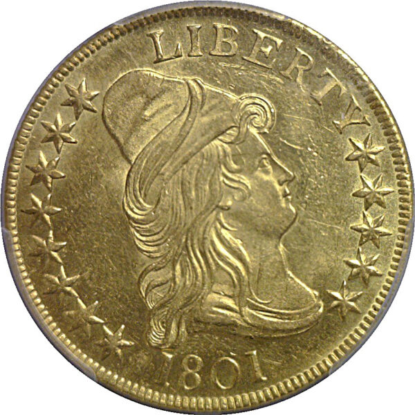 1801 $10 Capped Bust    PCGS MS-63 - Image 2