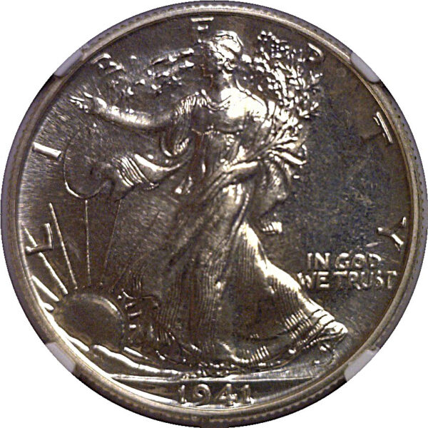 1941  Walking Liberty Half Dollar   NGC PR-68 - Image 2