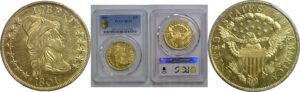 1801 $10 Capped Bust    PCGS MS-63