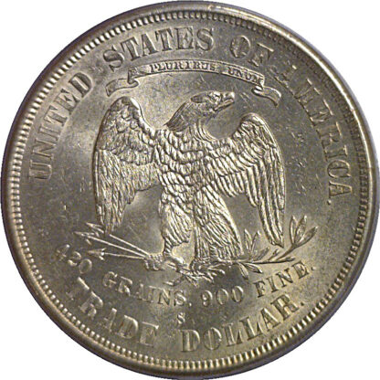 1874-S Trade Dollar   PCGS MS-61 - Image 3