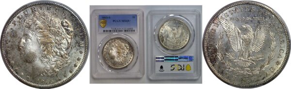 1895-S Morgan Dollar   PCGS MS-65+