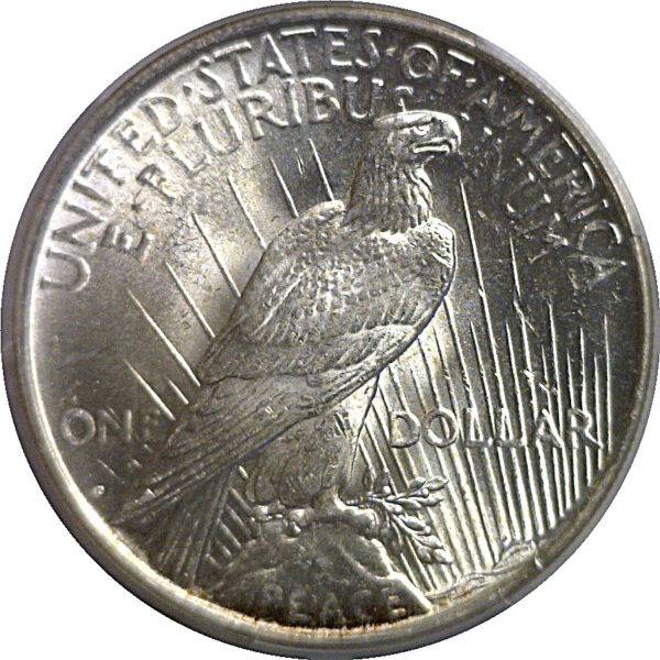 1922-D  Peace Dollar  PCGS MS-65 - Image 3