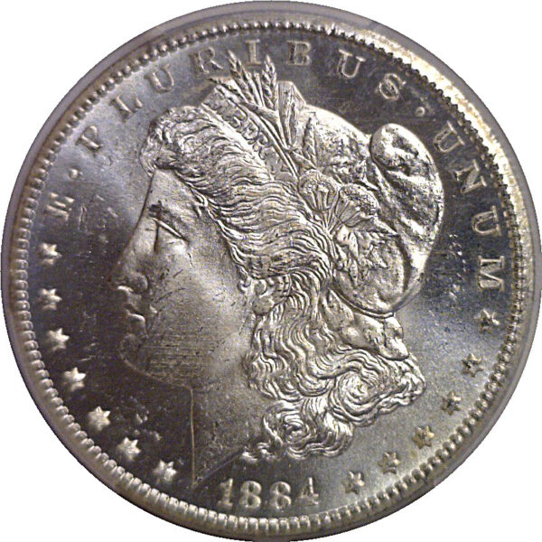 1884-CC Morgan Dollar   PCGS MS-65 PL - Image 2