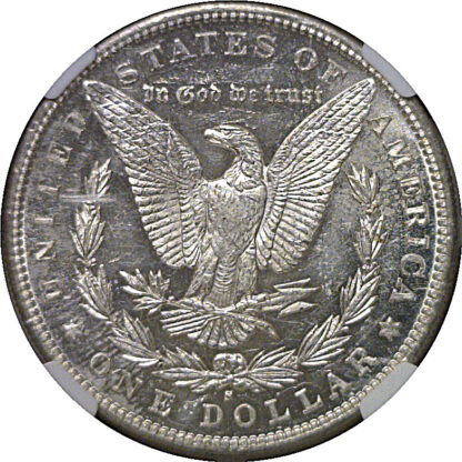 1885-S Morgan Dollar   NGC AU-58 - Image 3