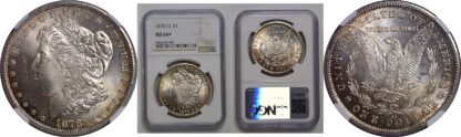 1878-CC  Morgan Dollar    NGC MS-64+