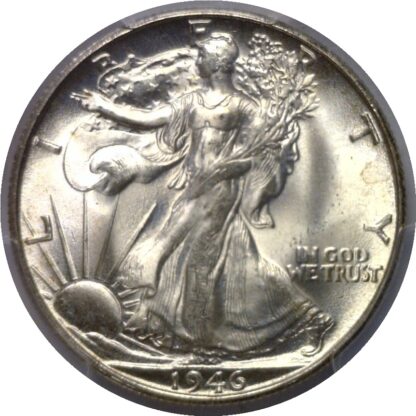 1946-S Walking Liberty Half Dollar   PCGS MS-67  CAC - Image 2