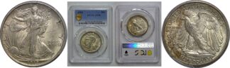 1918  Walking Liberty Half Dollar   PCGS AU-58