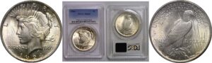 1924 Peace Dollar   PCGS MS-65