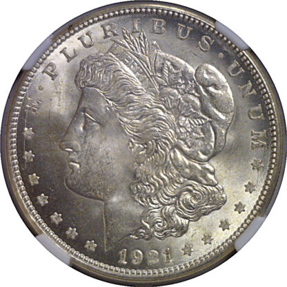 1921-D  Morgan Dollar   NGC MS-66 - Image 2