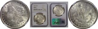 1921-D  Morgan Dollar   NGC MS-66