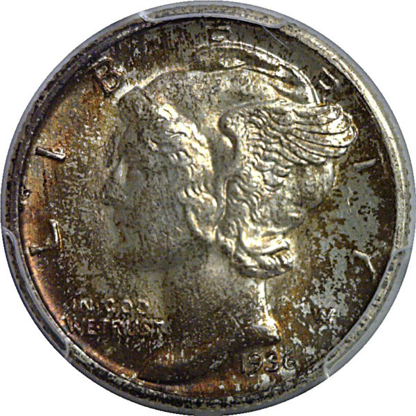 1936-S Mercury Dime   PCGS MS-64 - Image 2