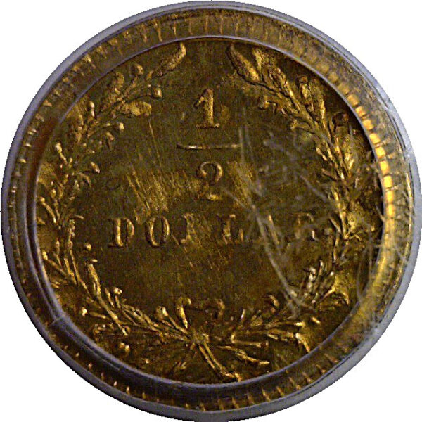1876 50c California Fractional Gold  BG-1064   PCGS MS-64 - Image 3