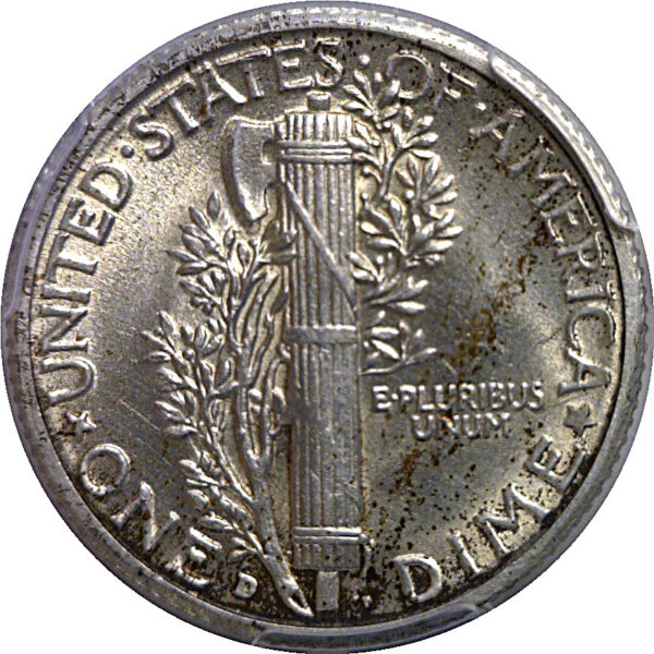 1935-D Mercury Dime   PCGS AU-58 - Image 3