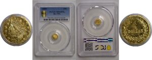 1880 25c California Fractional Gold  BG-799L   PCGS MS-65 PL