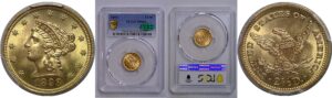 1893 $2 1/2 Liberty   PCGS MS-66  CAC