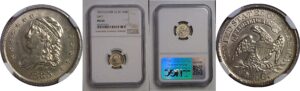 1835 Bust Half Dime   NGC MS-62