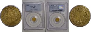 1872 50c California Fractional Gold  BG-1048   PCGS MS-64