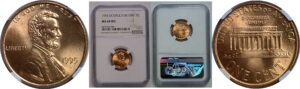 1995 Doubled Die Obverse  Lincoln Cent   NGC MS-68 RD