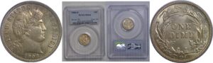 1908-D Barber Dime   PCGS MS-64