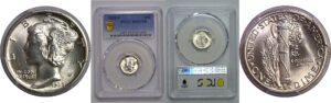 1935-S Mercury Dime   PCGS MS-67 FB