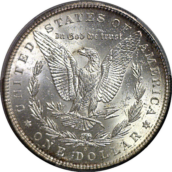 1898-S  Morgan Dollar    PCGS MS-63  CAC - Image 3