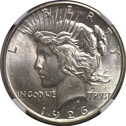 1926-D Peace Dollar   NGC MS-65 - Image 2