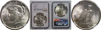 1926-D Peace Dollar   NGC MS-65