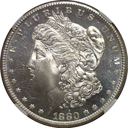 1880-S Morgan Dollar   NGC MS-66 - Image 2