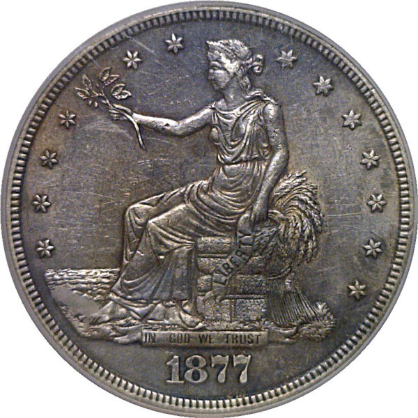 1877-S Trade Dollar   PCGS AU-55 - Image 2