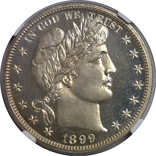 1899 Barber Half Dollar   NGC PF-64 Cameo - Image 2