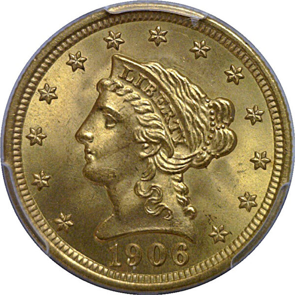 1906 $2 1/2 Liberty   PCGS MS-67 - Image 2