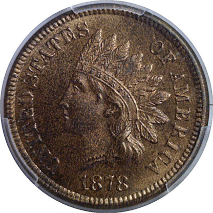 1878 Indian Head Cent   PCGS PR-64 RB - Image 2
