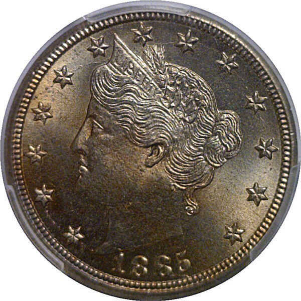 1885 Liberty Nickel   PCGS MS-64  CAC - Image 2