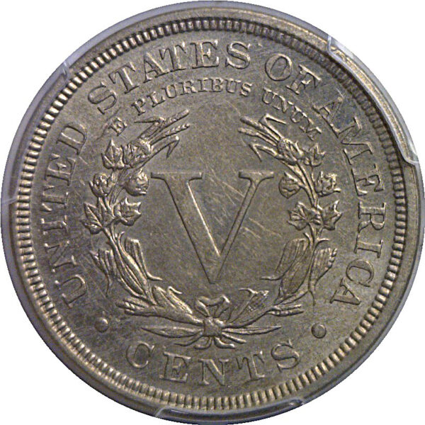 1892 Liberty Nickel   PCGS AU-58 - Image 3