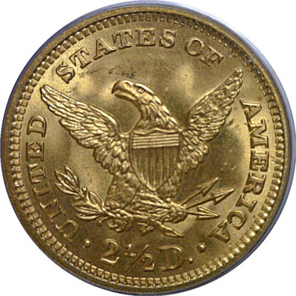 1907 $2 1/2 Liberty   PCGS MS-66 - Image 3
