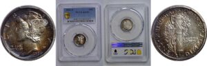 1923-S Mercury Dime   PCGS AU-53