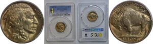 1937-D 3 legs   Buffalo Nickel   PCGS MS-64+