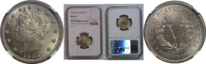 1883 No CENTS  Liberty Nickel   NGC MS-64
