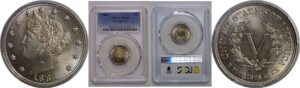 1883 No CENTS  Liberty Nickel   PCGS MS-66