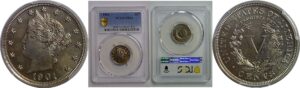 1901 Liberty Nickel   PCGS PR-64