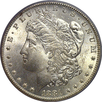 1881-CC Morgan Dollar   PCGS MS-65 - Image 2